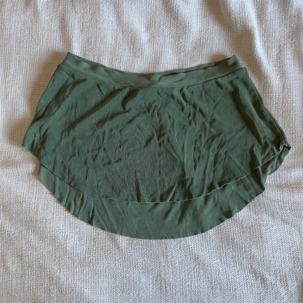 Sage green Bullet Pointe STYLE ballet skirt - small